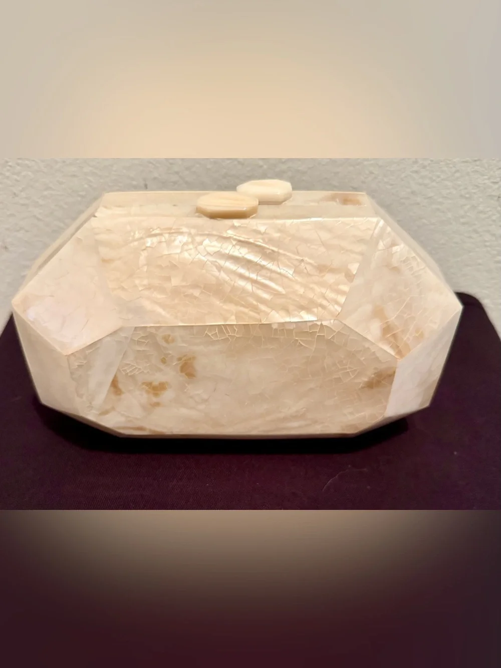 Vintage Mother of Pearl clutch. Like new.